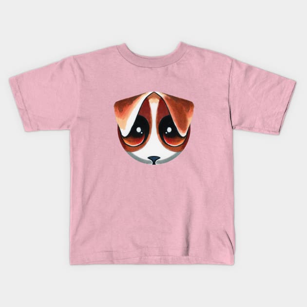 Dog Kids T-Shirt by IvanJoh